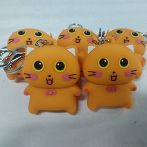 Silicone Cartoon Keychain Alarm