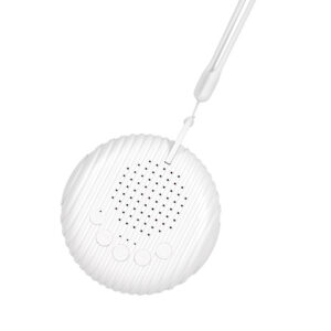 Portable White Noise Sound Machine | Rechargeable Sleep Sound Device for Baby Adult Travel Home Office, Natural Soothing Sound Therapy with Auto-Off Timer