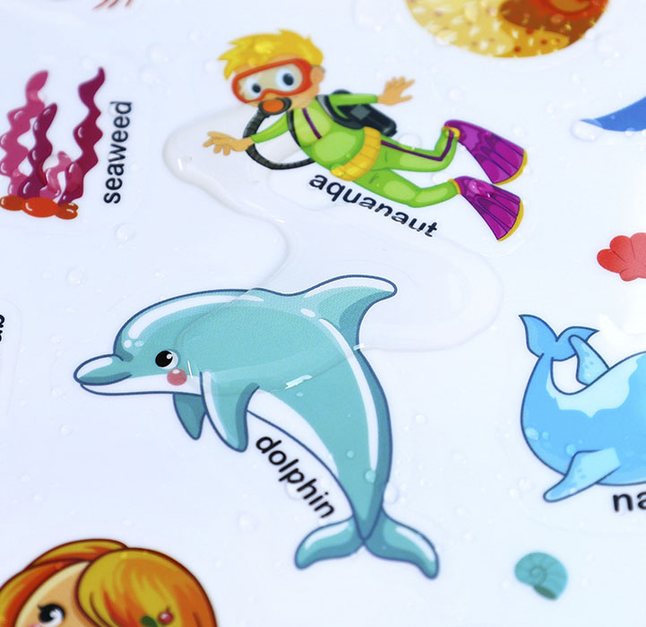 Reusable Jelly Sticker Book | Kids Preschool Learning Quiet Activity Book, Waterproof Stickers Book for Kids Early Education - 图片 5